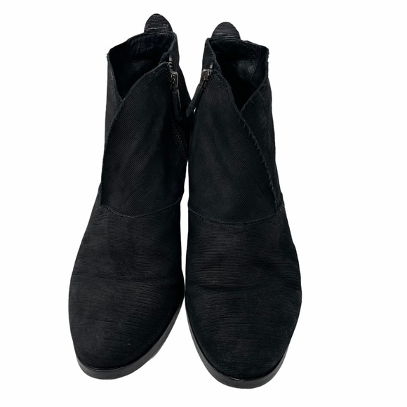Eileen Fisher Murphy Black Ankle Booties SZ 7.5 - Picture 2 of 9